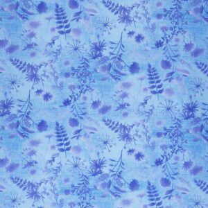 Feather and Flora: Wildflower Toss - Blue