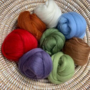 Merino Fibre Tops/Roving: English Countryside Bundle