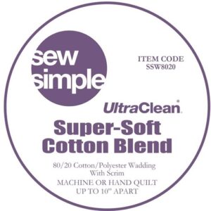 Super-Soft Cotton Blend Wadding - 1/2 metre unit