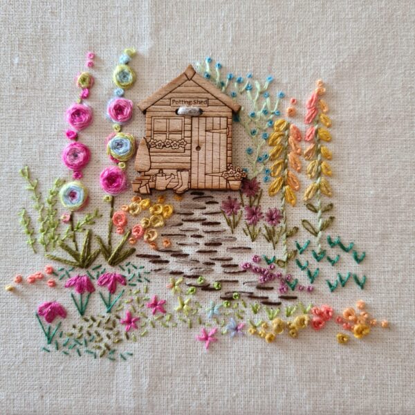 Learn Embroidery - The Potting Shed - Creative Thread Studio
